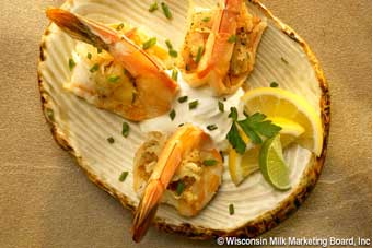 Butterfield Shrimp with Wisconsin Smoked Gouda